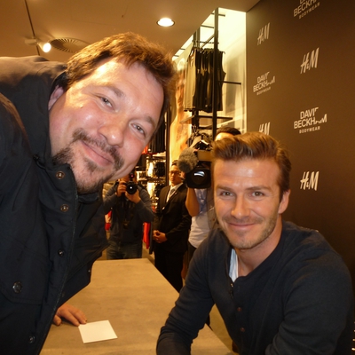 David Beckham Autograph Profile