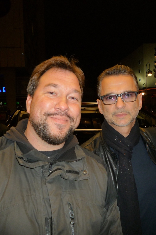 Dave Gahan Photo with RACC Autograph Collector RB-Autogramme Berlin