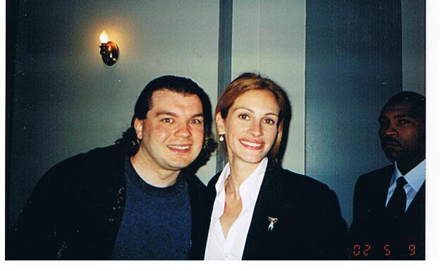 Julia Roberts Photo with RACC Autograph Collector bpautographs