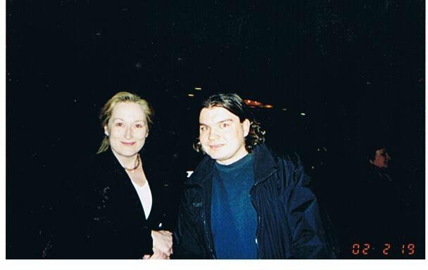 Meryl Streep Photo with RACC Autograph Collector bpautographs