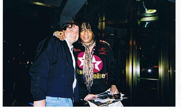 Rick James Photo with RACC Autograph Collector bpautographs