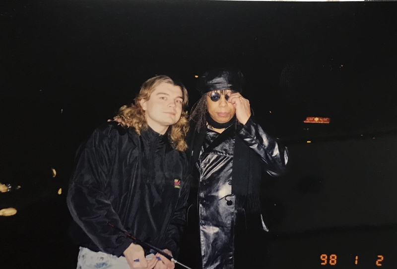 Rick James Photo with RACC Autograph Collector bpautographs