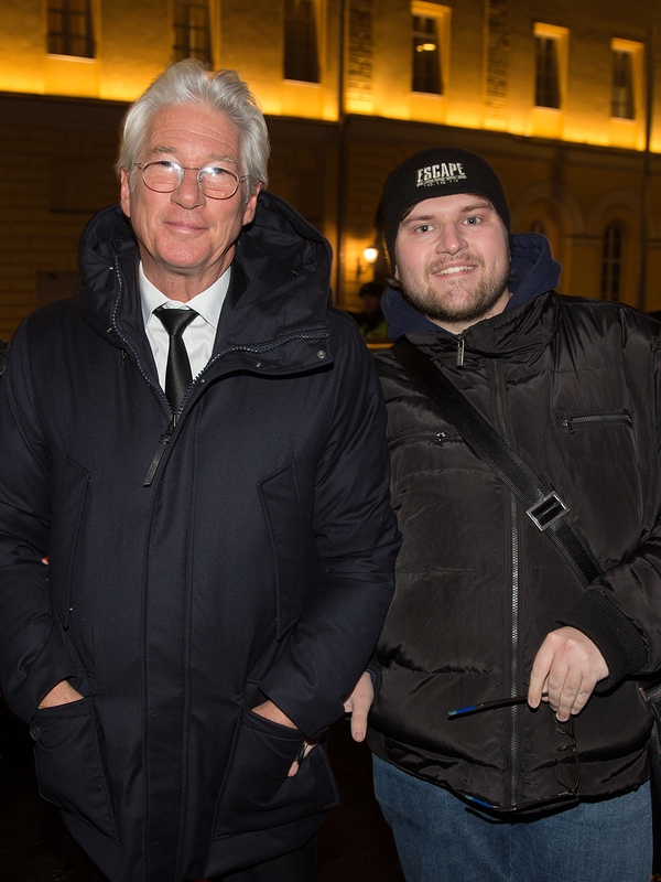 Richard Gere Photo with RACC Autograph Collector Ilya Zeta