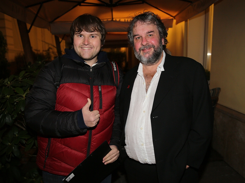 Peter Jackson Photo with RACC Autograph Collector Ilya Zeta