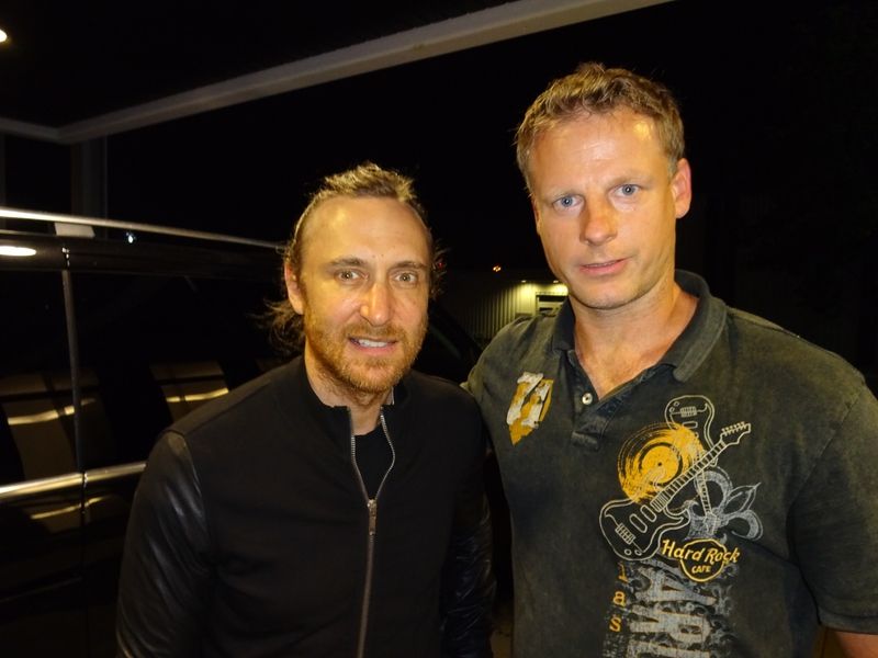 David Guetta Photo with RACC Autograph Collector AV-Autographs