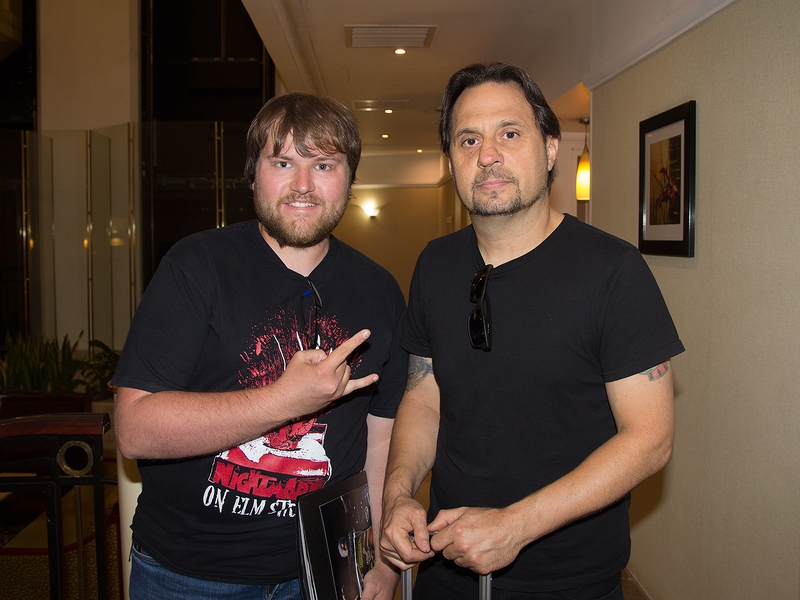 Dave Lombardo Photo with RACC Autograph Collector Ilya Zeta