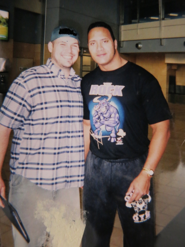 Dwayne Johnson Photo with RACC Autograph Collector Autographs99