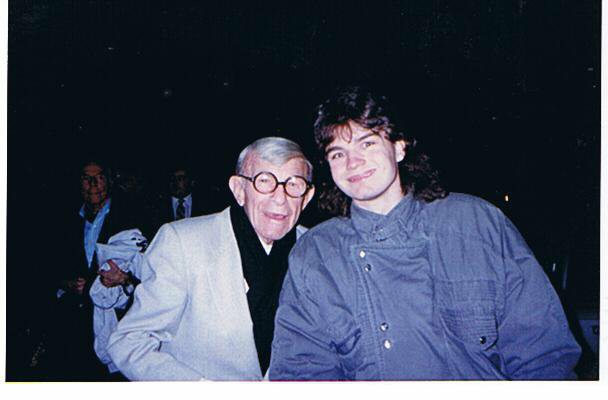 George Burns Photo with RACC Autograph Collector bpautographs