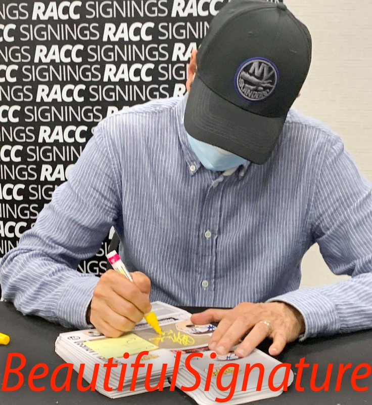 Ralph Macchio Signing Autograph for RACC Autograph Collector Beautiful Signature eBay