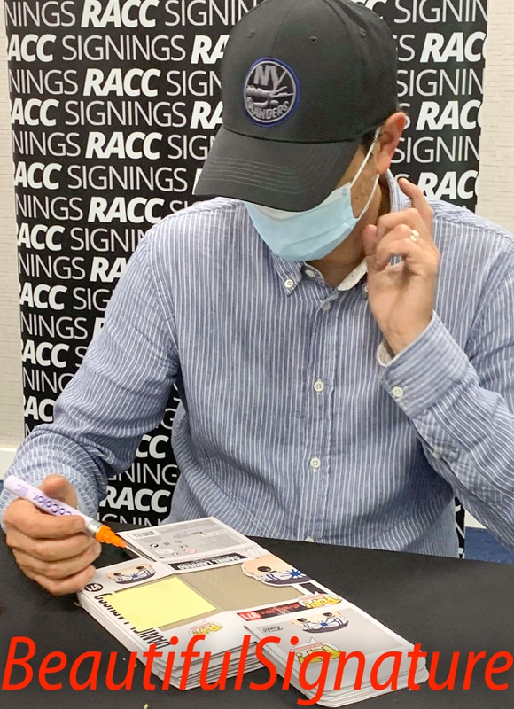 Ralph Macchio Signing Autograph for RACC Autograph Collector Beautiful Signature eBay