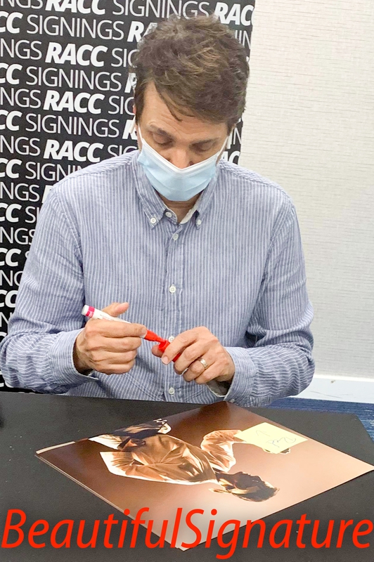 Ralph Macchio Signing Autograph for RACC Autograph Collector Beautiful Signature eBay