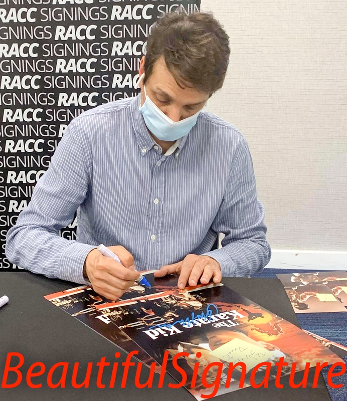 Ralph Macchio Signing Autograph for RACC Autograph Collector Beautiful Signature eBay