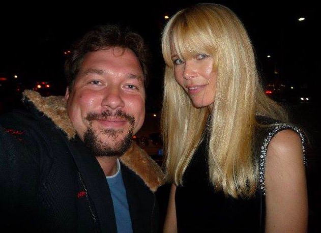 Claudia Schiffer Photo with RACC Autograph Collector RB-Autogramme Berlin