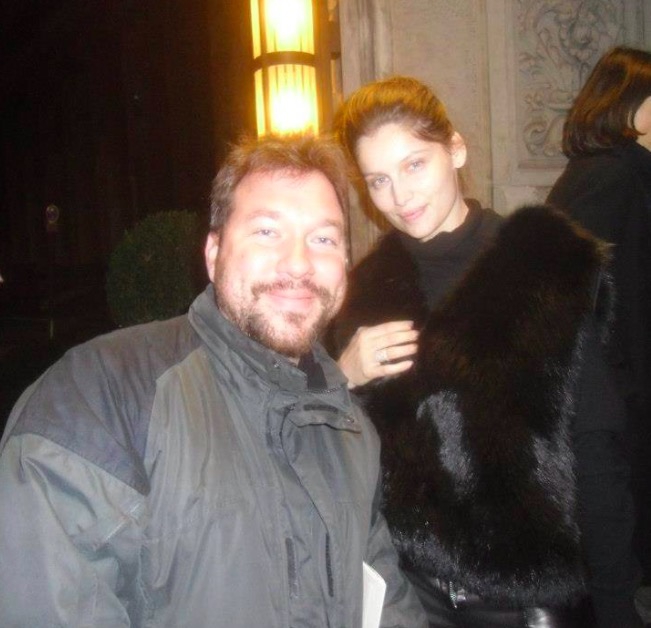 Laetitia Casta Photo with RACC Autograph Collector RB-Autogramme Berlin