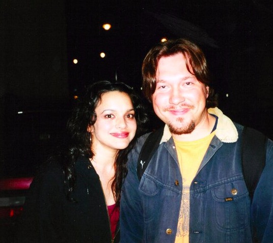 Norah Jones Photo with RACC Autograph Collector RB-Autogramme Berlin