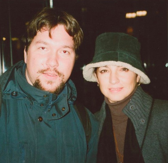 Gloria Estefan Photo with RACC Autograph Collector RB-Autogramme Berlin