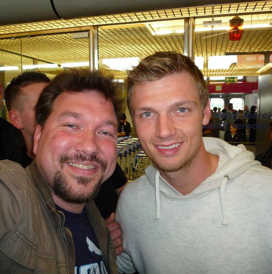 Nick Carter Photo with RACC Autograph Collector RB-Autogramme Berlin