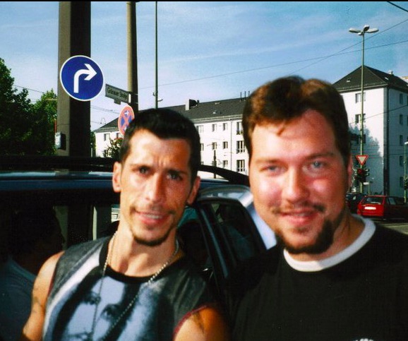 Danny Wood Photo with RACC Autograph Collector RB-Autogramme Berlin