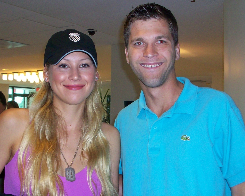 Anna Kournikova Photo with RACC Autograph Collector All-Star Signatures, LLC