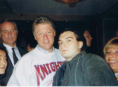 Bill Clinton Photo with RACC Autograph Collector bpautographs