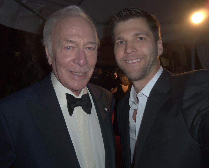 Christopher Plummer Photo with RACC Autograph Collector All-Star Signatures, LLC