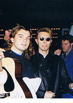 David Bowie Photo with RACC Autograph Collector bpautographs