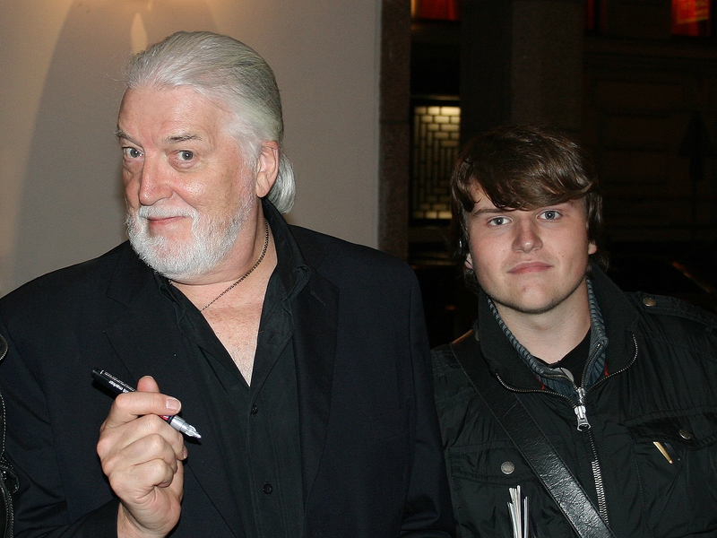 Jon Lord Photo with RACC Autograph Collector Ilya Zeta