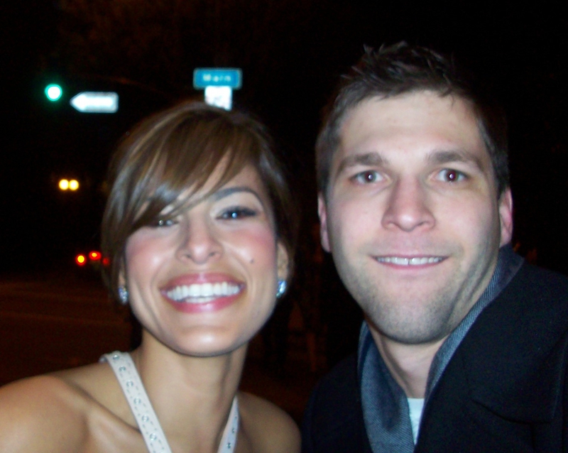 Eva Mendes Photo with RACC Autograph Collector All-Star Signatures, LLC