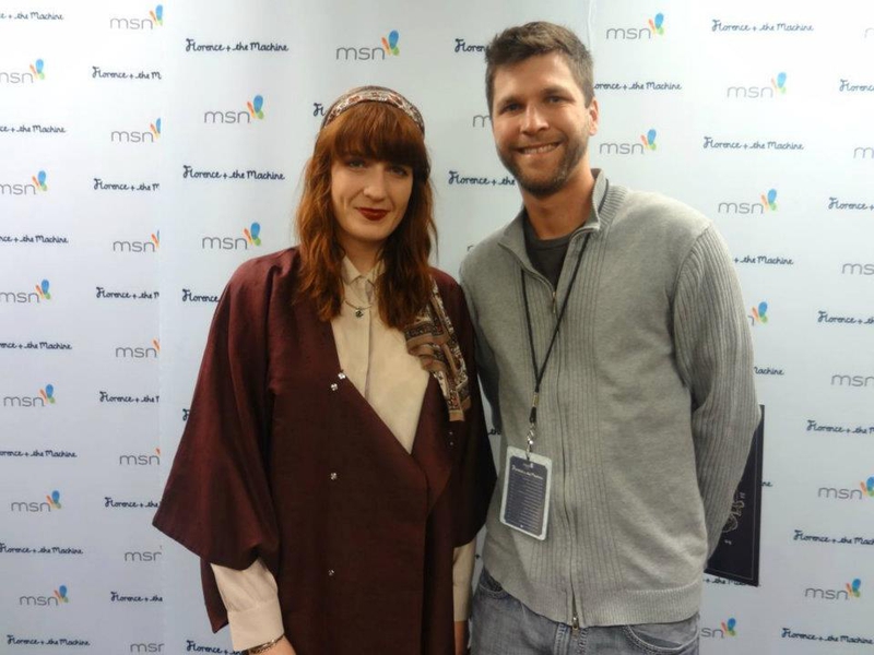 Florence Welch Photo with RACC Autograph Collector All-Star Signatures, LLC