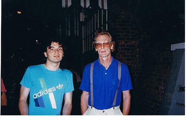 Ginger Baker Photo with RACC Autograph Collector bpautographs