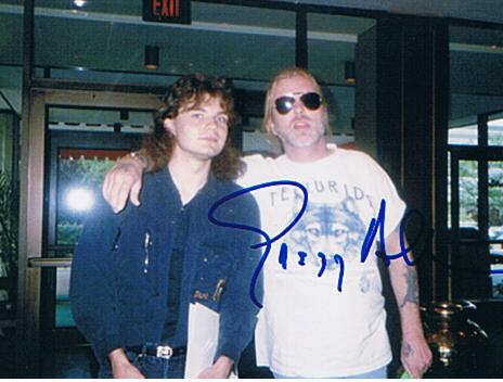 Gregg Allman Photo with RACC Autograph Collector bpautographs