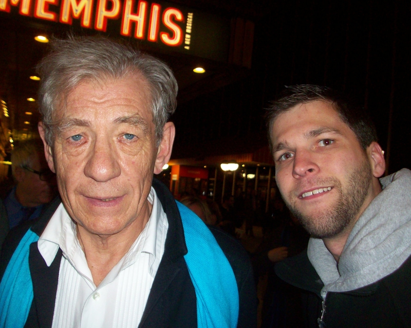 Ian McKellen Photo with RACC Autograph Collector All-Star Signatures, LLC