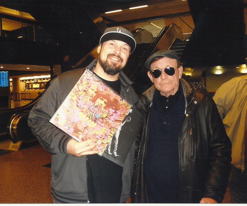 Jack Bruce Photo with RACC Autograph Collector Autographs99