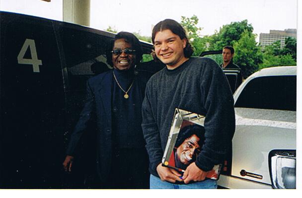 James Brown Photo with RACC Autograph Collector bpautographs