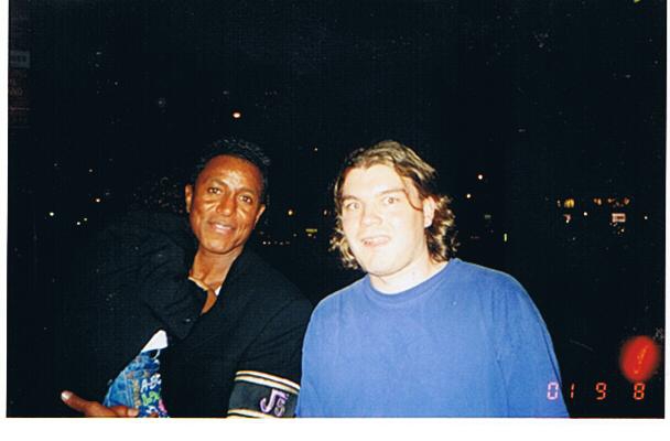 Jermaine Jackson Photo with RACC Autograph Collector bpautographs