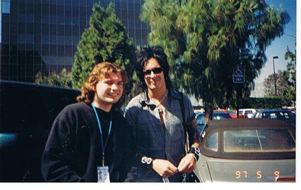 Nikki Sixx Photo with RACC Autograph Collector bpautographs