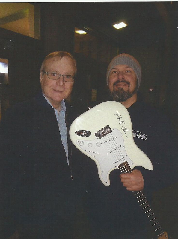 Paul Allen Photo with RACC Autograph Collector Autographs99