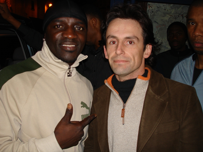 Akon Photo with RACC Autograph Collector CB Autographs