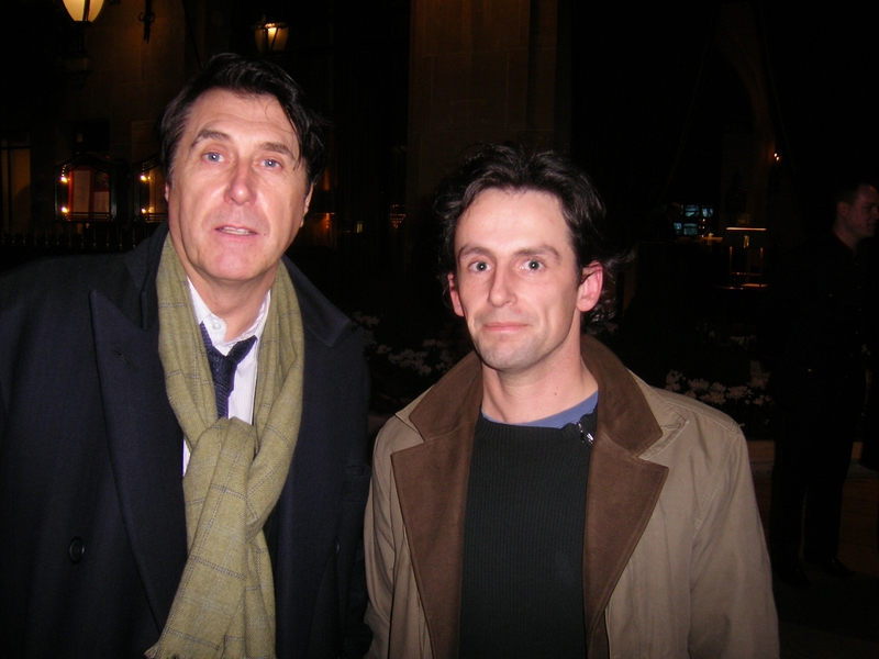 Bryan Ferry Photo with RACC Autograph Collector CB Autographs