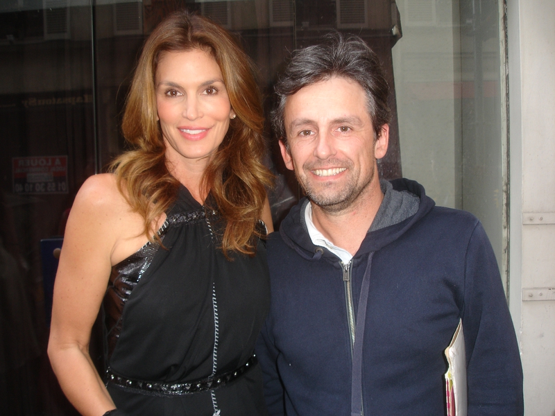 Cindy Crawford Photo with RACC Autograph Collector CB Autographs