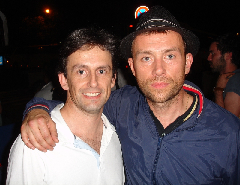 Damon Albarn Photo with RACC Autograph Collector CB Autographs