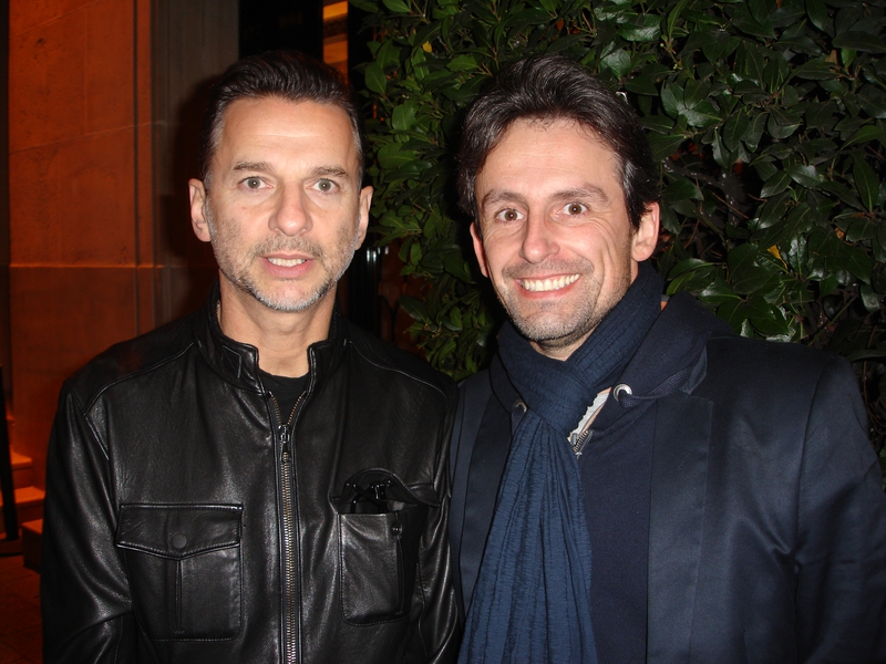 Dave Gahan Photo with RACC Autograph Collector CB Autographs