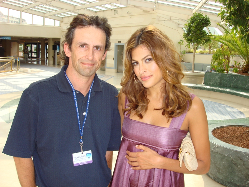 Eva Mendes Photo with RACC Autograph Collector CB Autographs