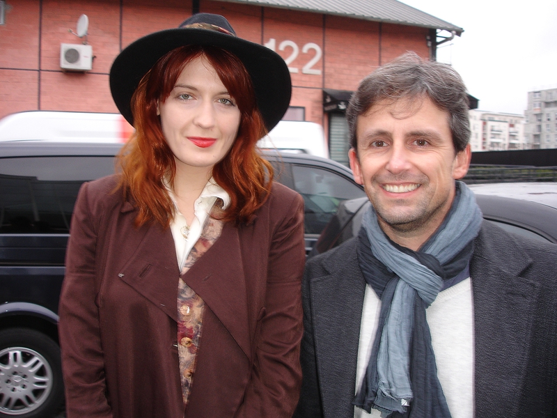 Florence Welch Photo with RACC Autograph Collector CB Autographs