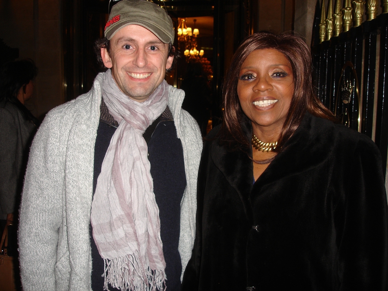 Gloria Gaynor Photo with RACC Autograph Collector CB Autographs