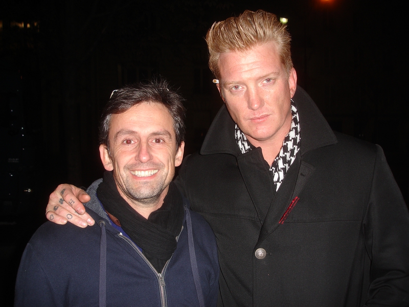 Josh Homme Photo with RACC Autograph Collector CB Autographs