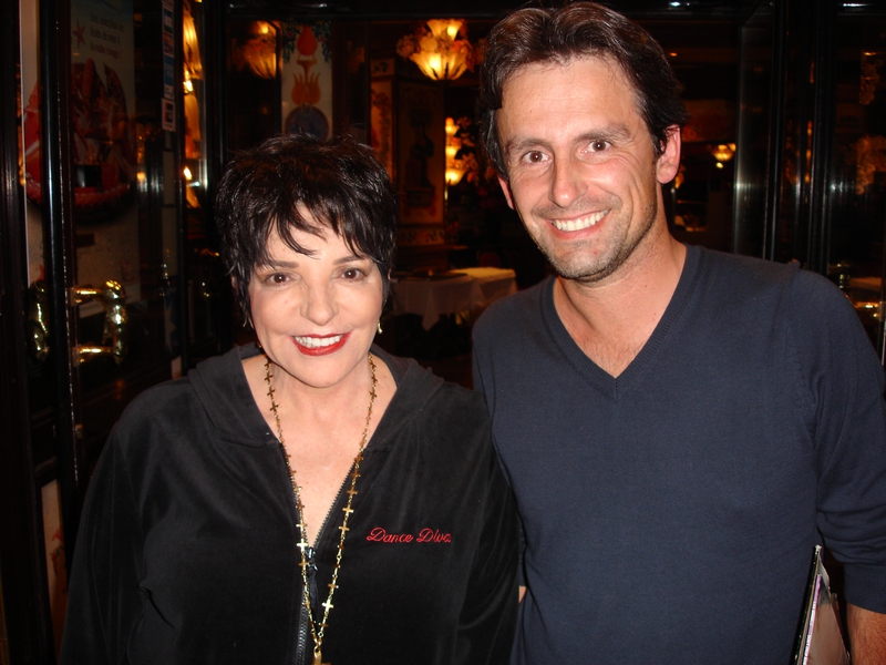 Liza Minnelli Photo with RACC Autograph Collector CB Autographs