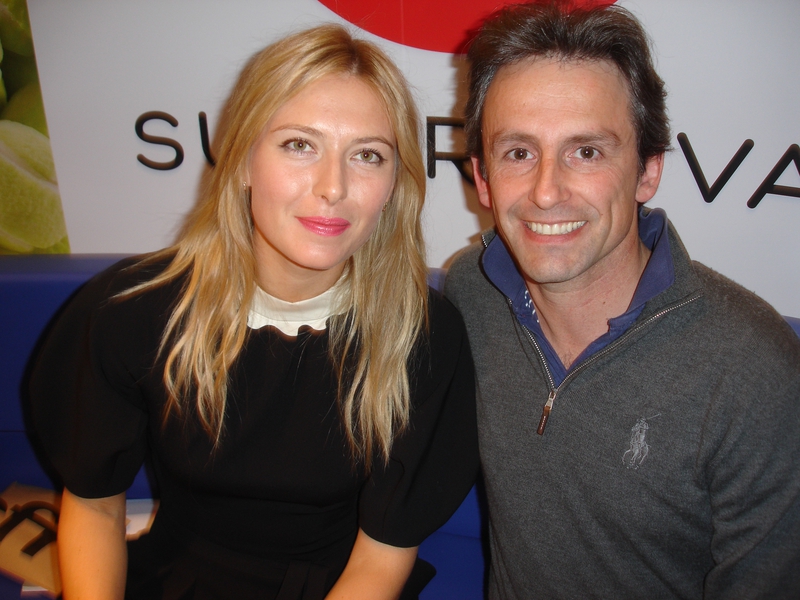 Maria Sharapova Photo with RACC Autograph Collector CB Autographs