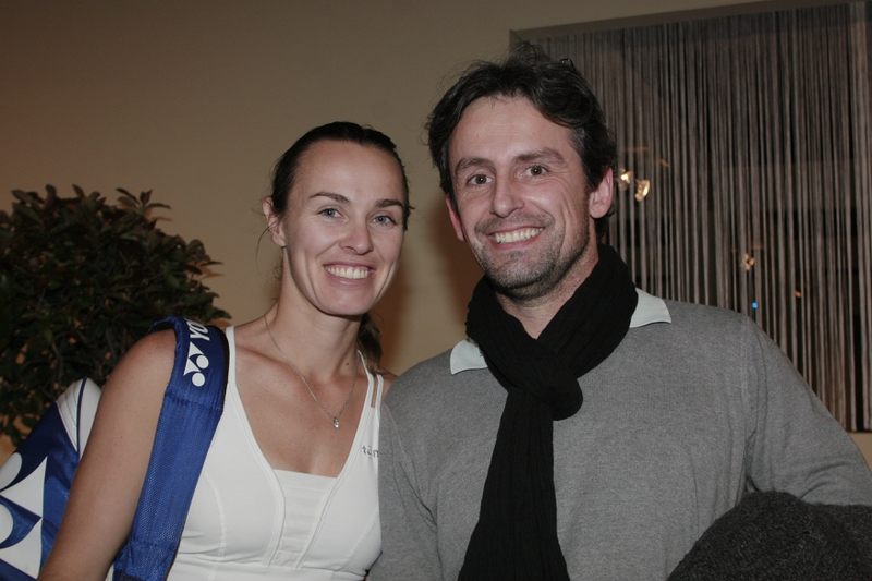 Martina Hingis Photo with RACC Autograph Collector CB Autographs