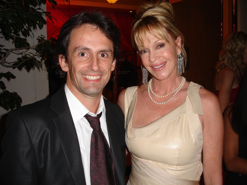 Melanie Griffith Photo with RACC Autograph Collector CB Autographs